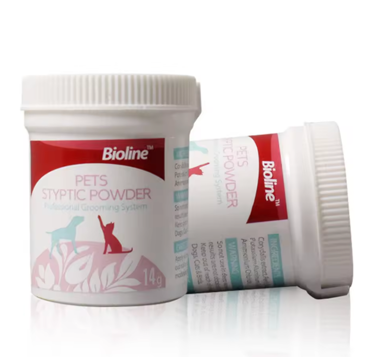 Kwik Stop Styptic Powder for Dogs – Nail Bleeding Control Kit